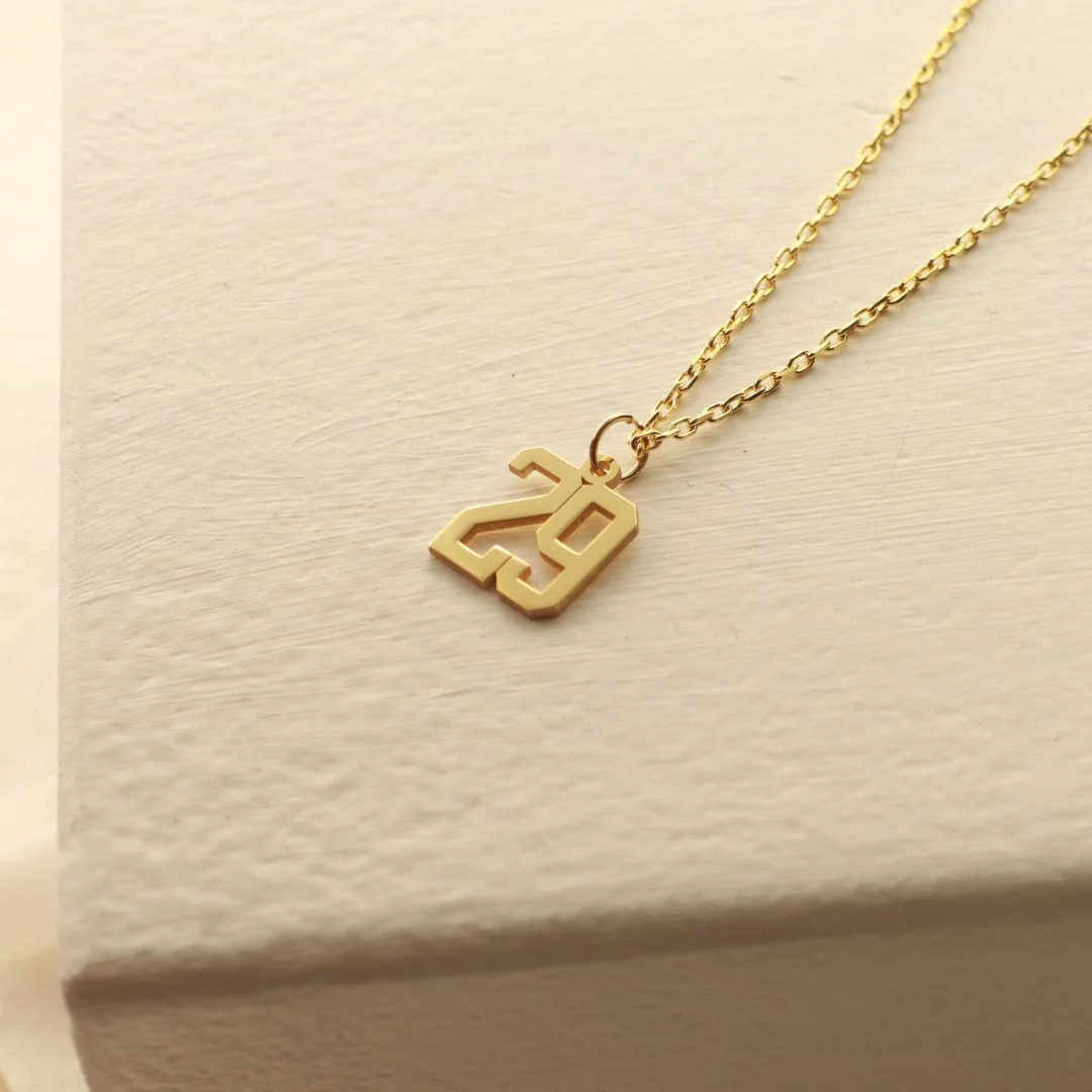 Custom Number Necklace - Image 5