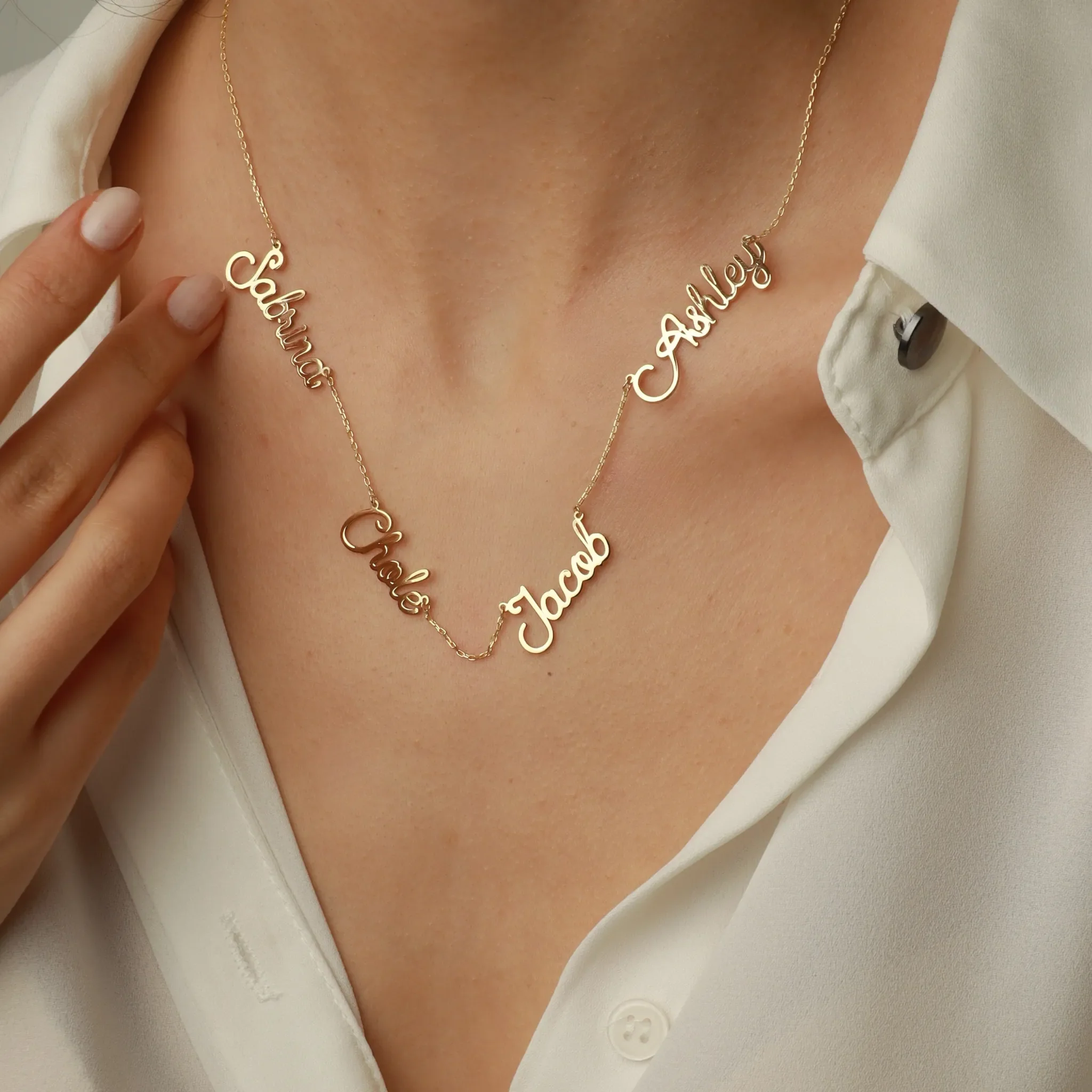 Family Name Necklace - Image 5